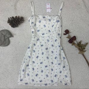 NWT Supré Calico Floral White Dress